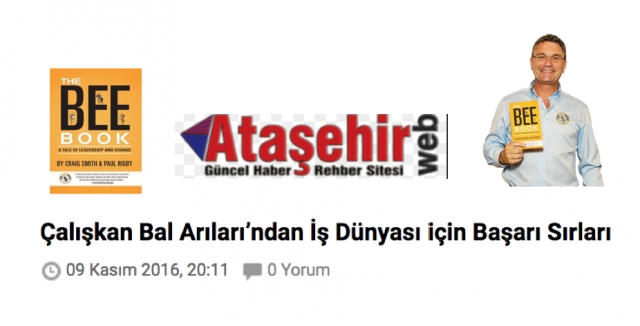 The BEE Book İstanbul'da Baş ARI Masalı